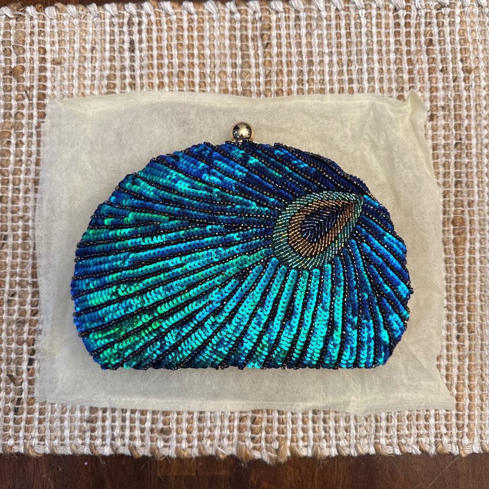 Peacock Clutch